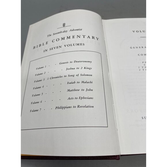 bible commentary volume 7 hardcover book the holy bible exegetical 1980 READ - Picture 8 of 9